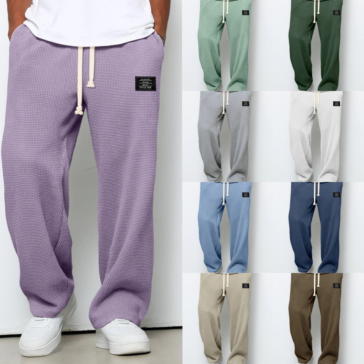 Halvard - Herren-Freizeithose mit Kordelzug