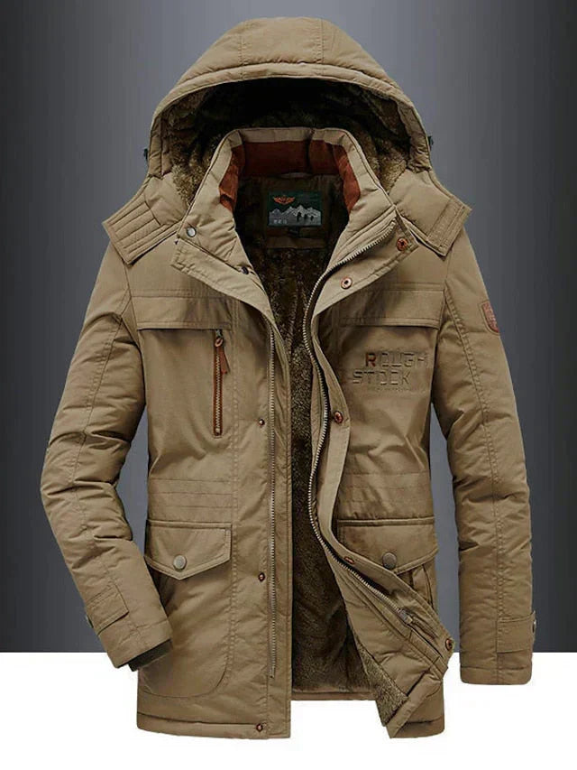 Ian - Wetterfeste Winterjacke mit Kapuze