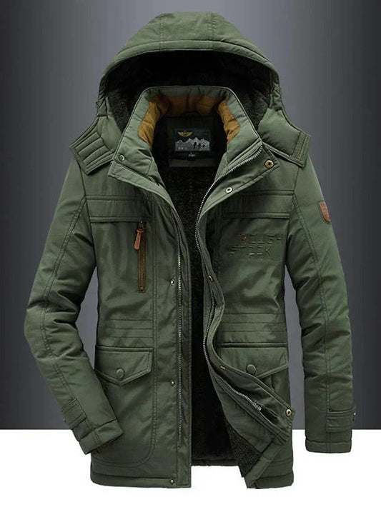 Ian - Wetterfeste Winterjacke mit Kapuze