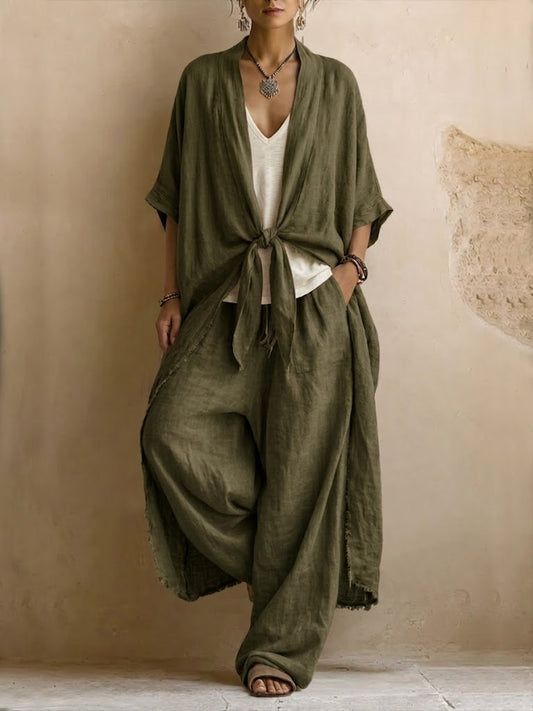 Nerelle - Langer Cardigan und Hose