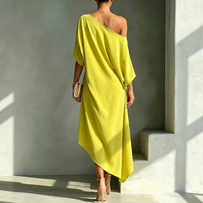 Elara - Asymmetrisches Abendkleid