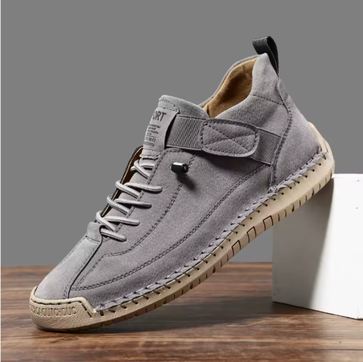 Emiline - Damen Leder Slip-On Sneaker