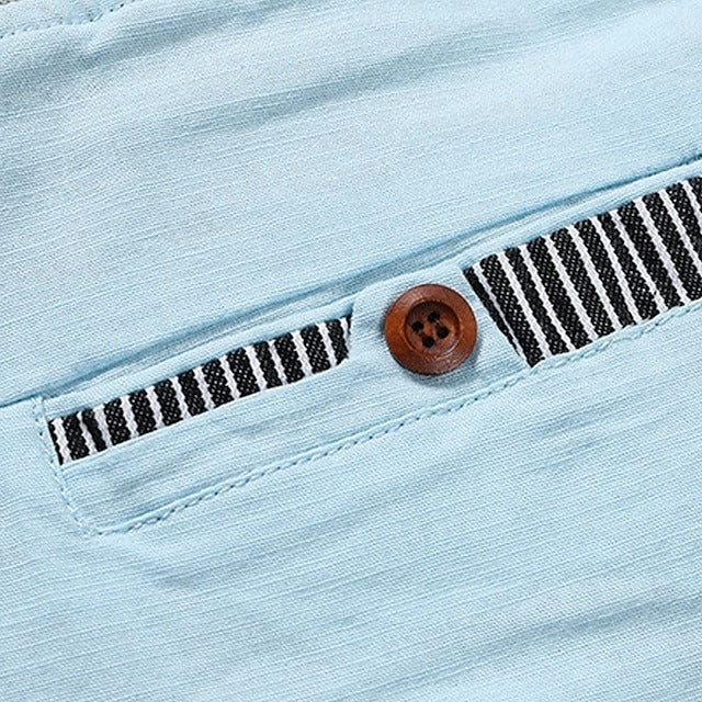 Verdin - Entspannte Leinen-Shorts mit Kordelzug