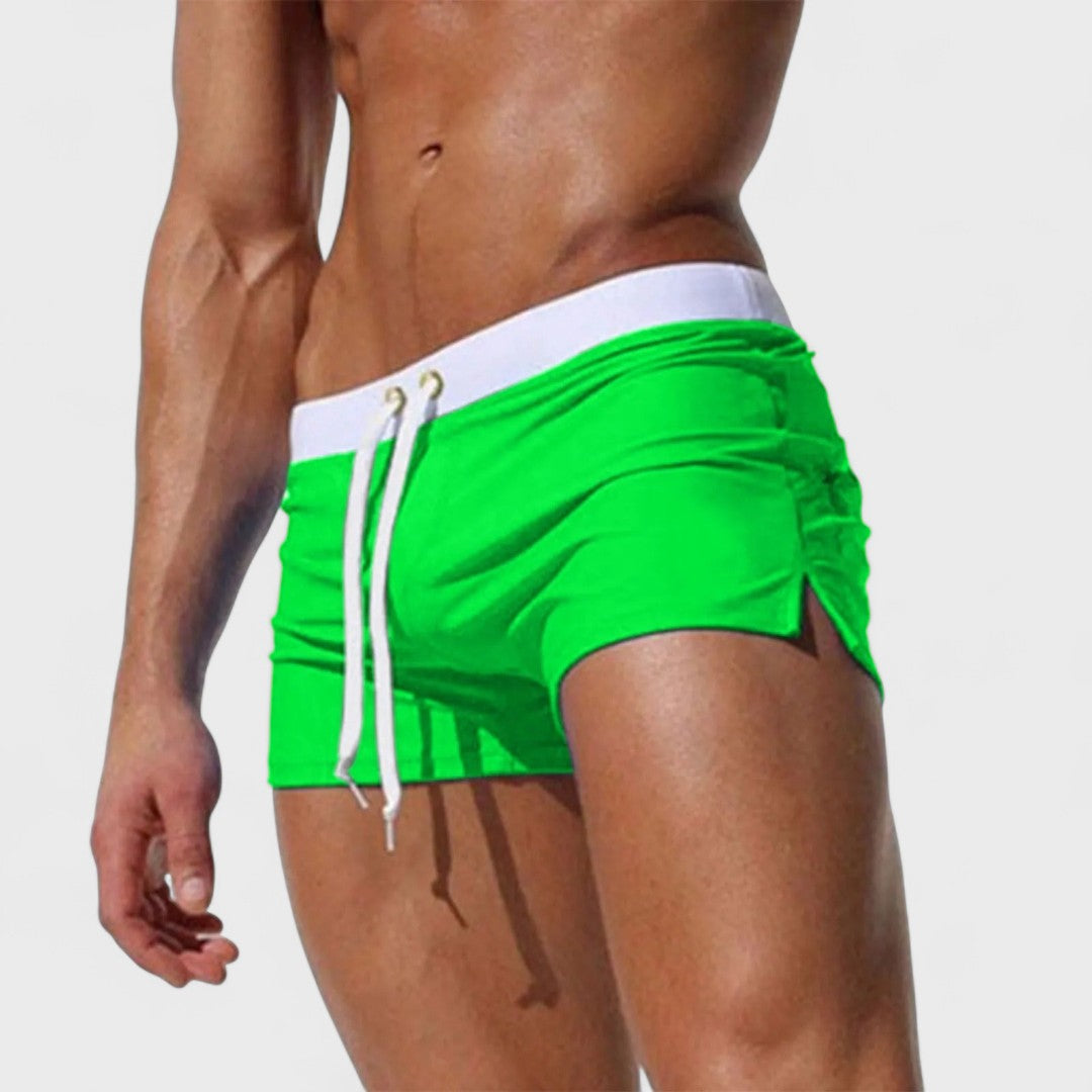 Selvik - Herren-Badeshorts mit Kordelzug