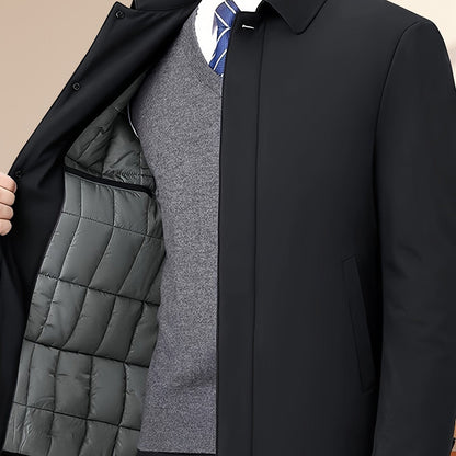 Ravion - Gewebte Herrenjacke mit Revers