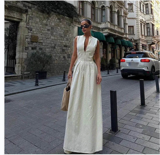 Rosalie - Fließendes Maxikleid
