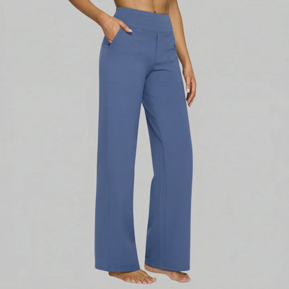 Klara - High-Waist Stretchhose mit Taschen