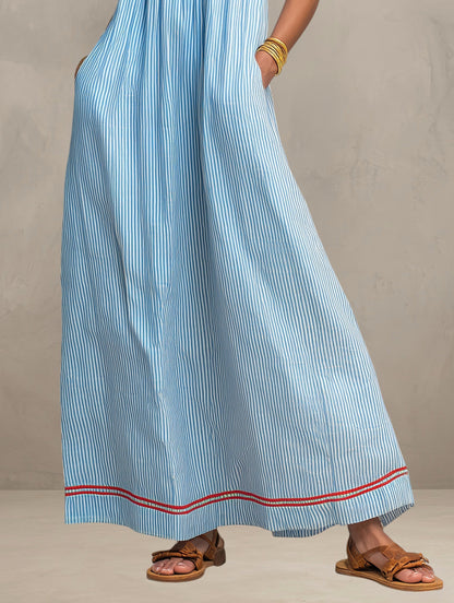 Lidia - Luftiges Sommer-Maxikleid