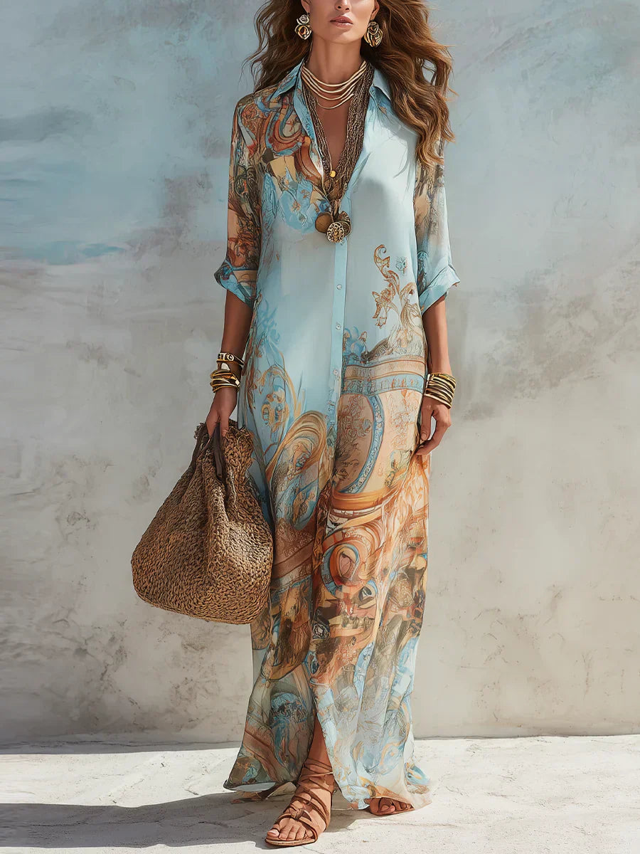 Louisa - Luftiges Sommer-Maxikleid