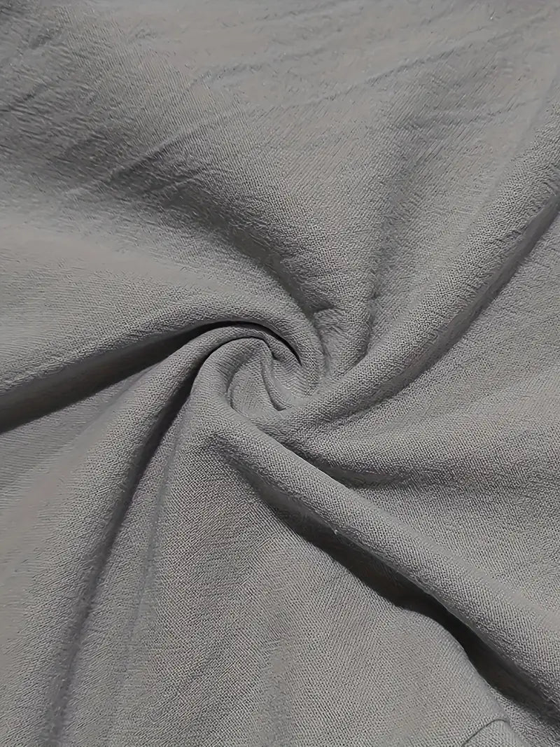 Avenor - Weite Leinenhose mit Kordelbund