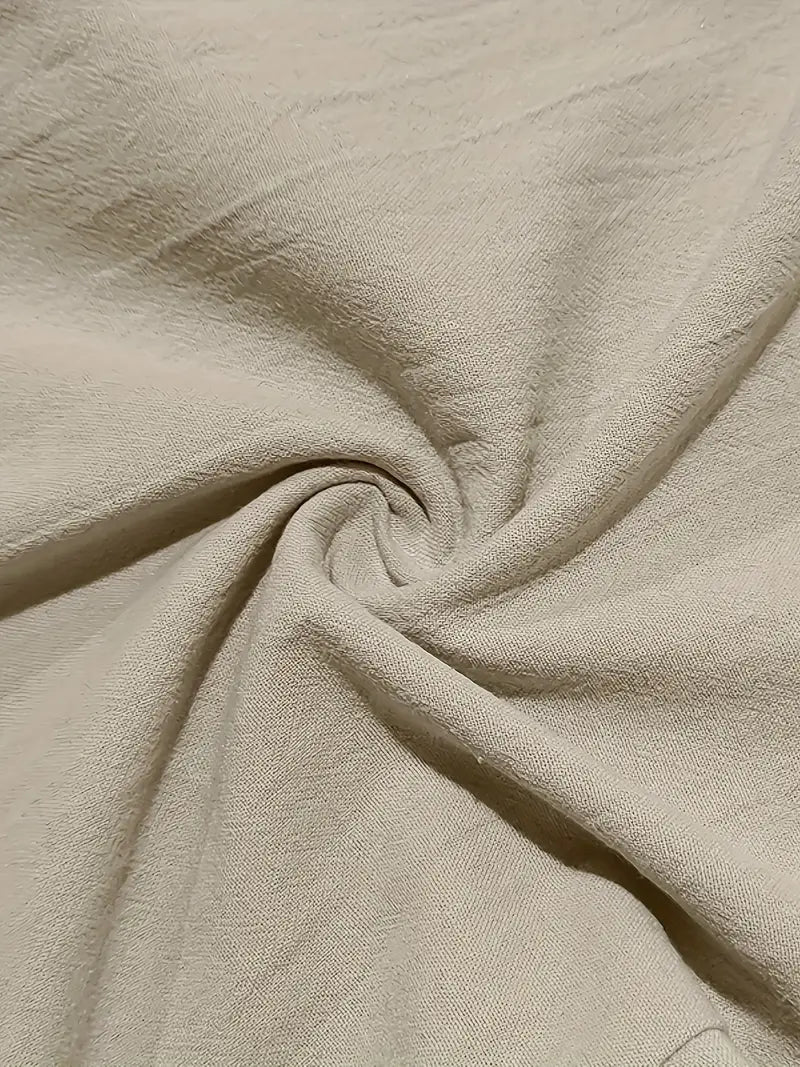Avenor - Weite Leinenhose mit Kordelbund