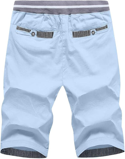 Verdin - Entspannte Leinen-Shorts mit Kordelzug