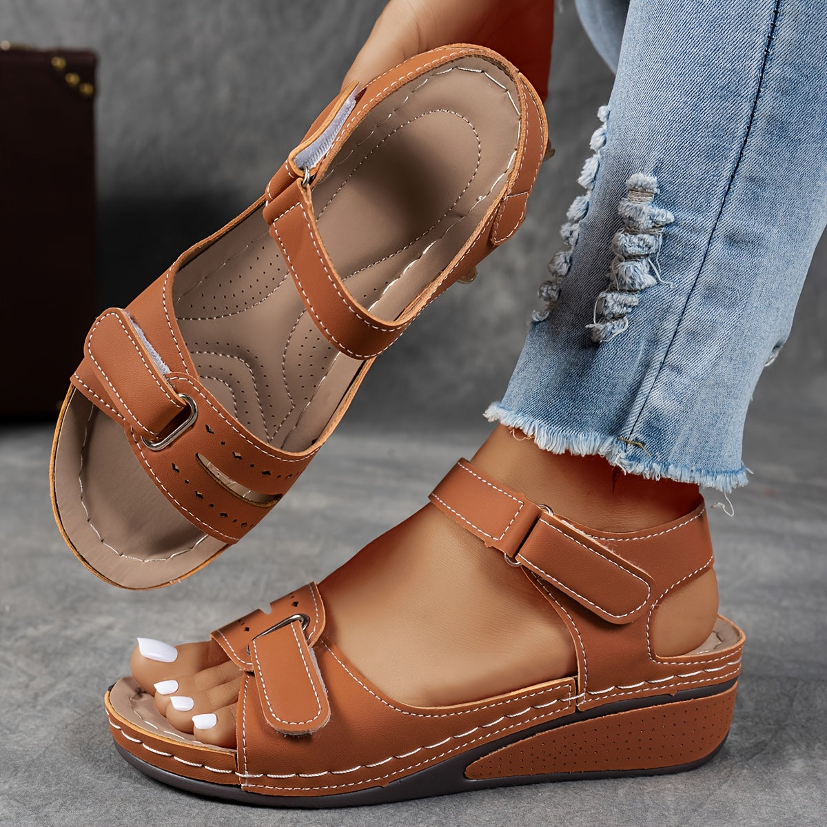 Solenne - Ergonomische Riemensandalen