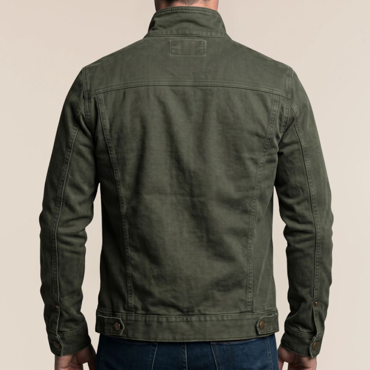 Meroux - Baumwolljacke mit Vintage-Effekt