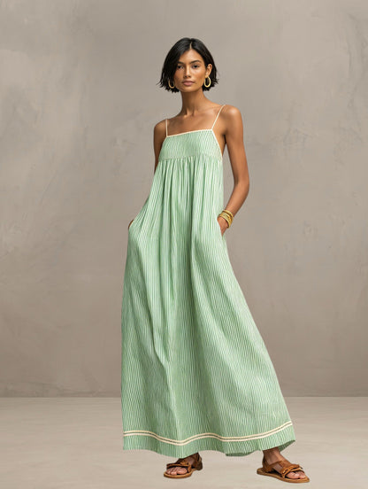Lidia - Luftiges Sommer-Maxikleid