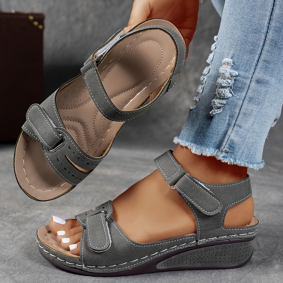 Solenne - Ergonomische Riemensandalen
