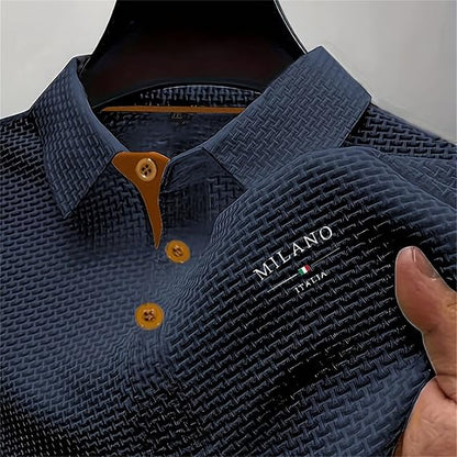Norden - Strukturiertes Herren-Poloshirt