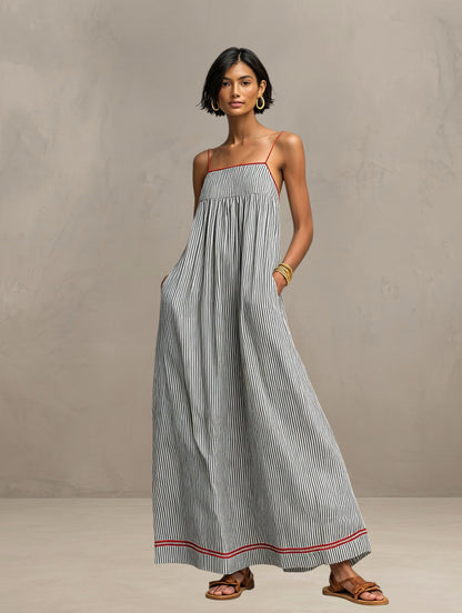 Lidia - Luftiges Sommer-Maxikleid