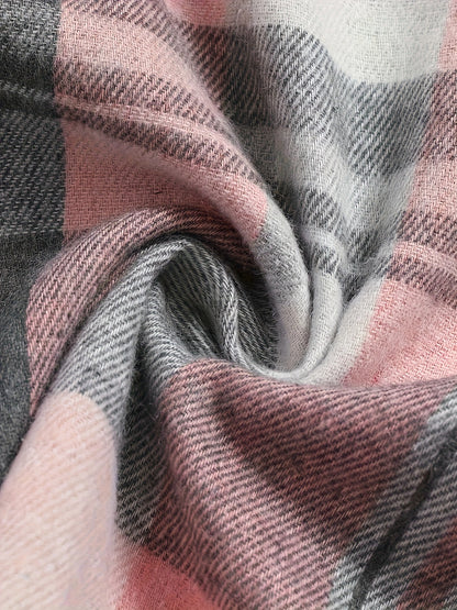 Liora - Gingham Langarmbluse