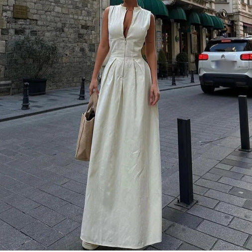 Rosalie - Fließendes Maxikleid