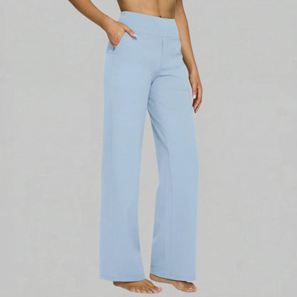 Klara - High-Waist Stretchhose mit Taschen
