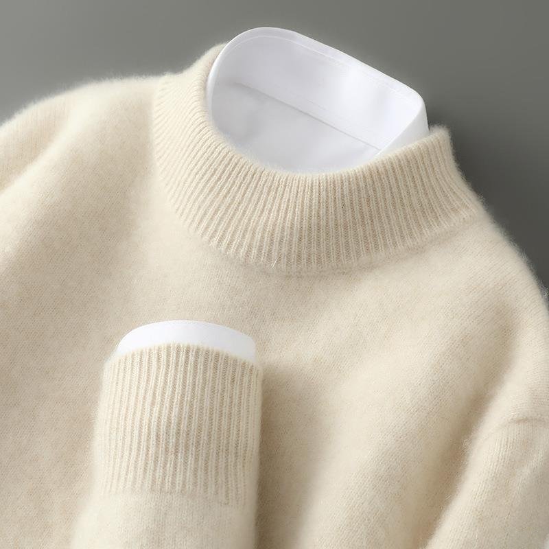 Adriana - Kaschmirpullover mit Stehkragen