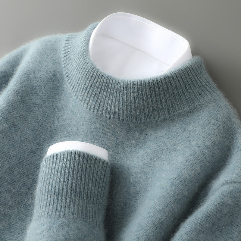 Adriana - Kaschmirpullover mit Stehkragen