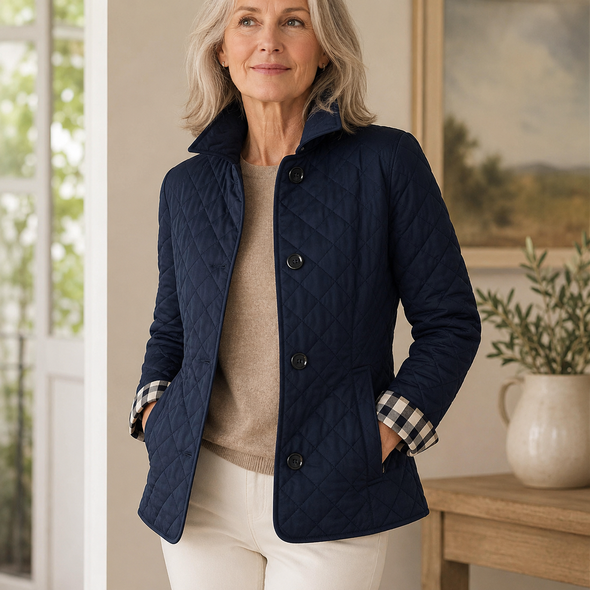 Aimee - Leichte Steppjacke