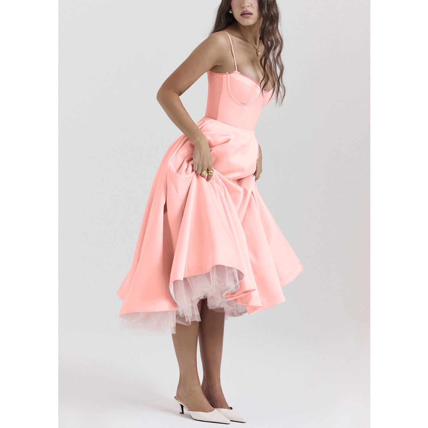 Alenya - High-Low Tüll-Midikleid