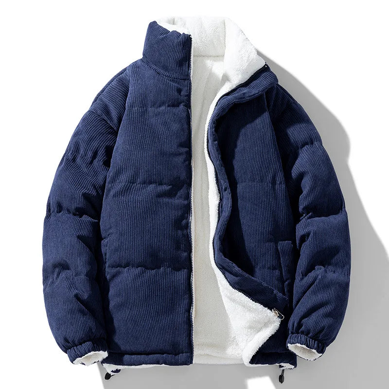 Aline - Gesteppte Cord-Pufferjacke