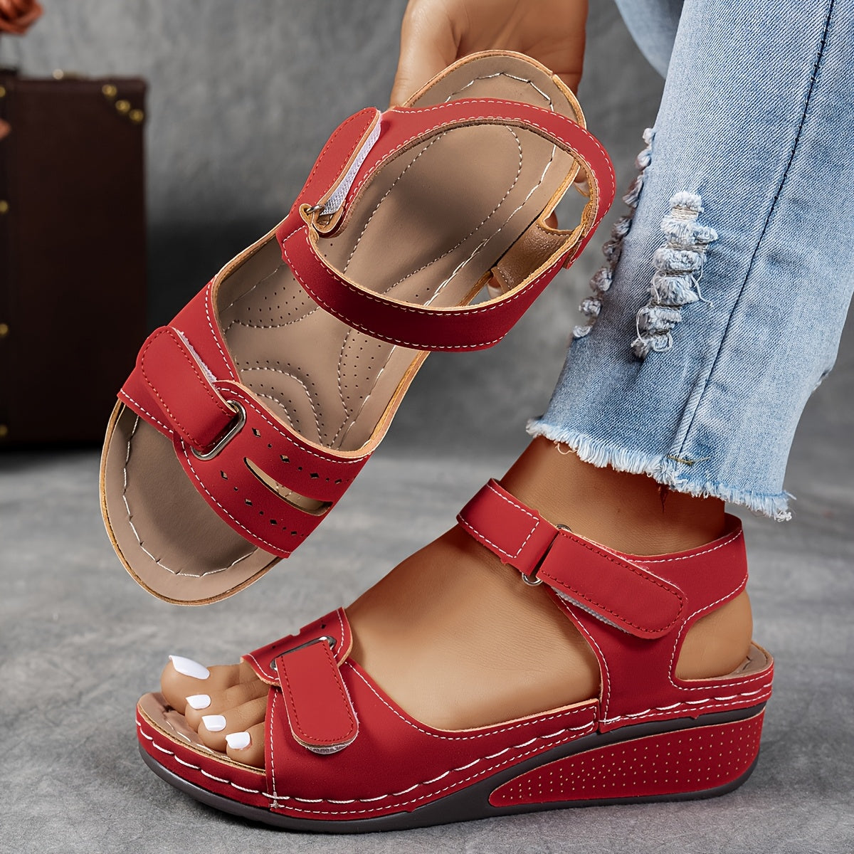 Arline - Ergonomische Riemensandalen