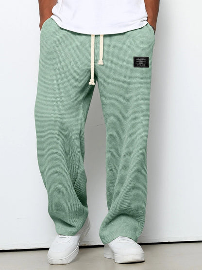 Arvon - Weitbeinige Hose mit verstellbarem Bund