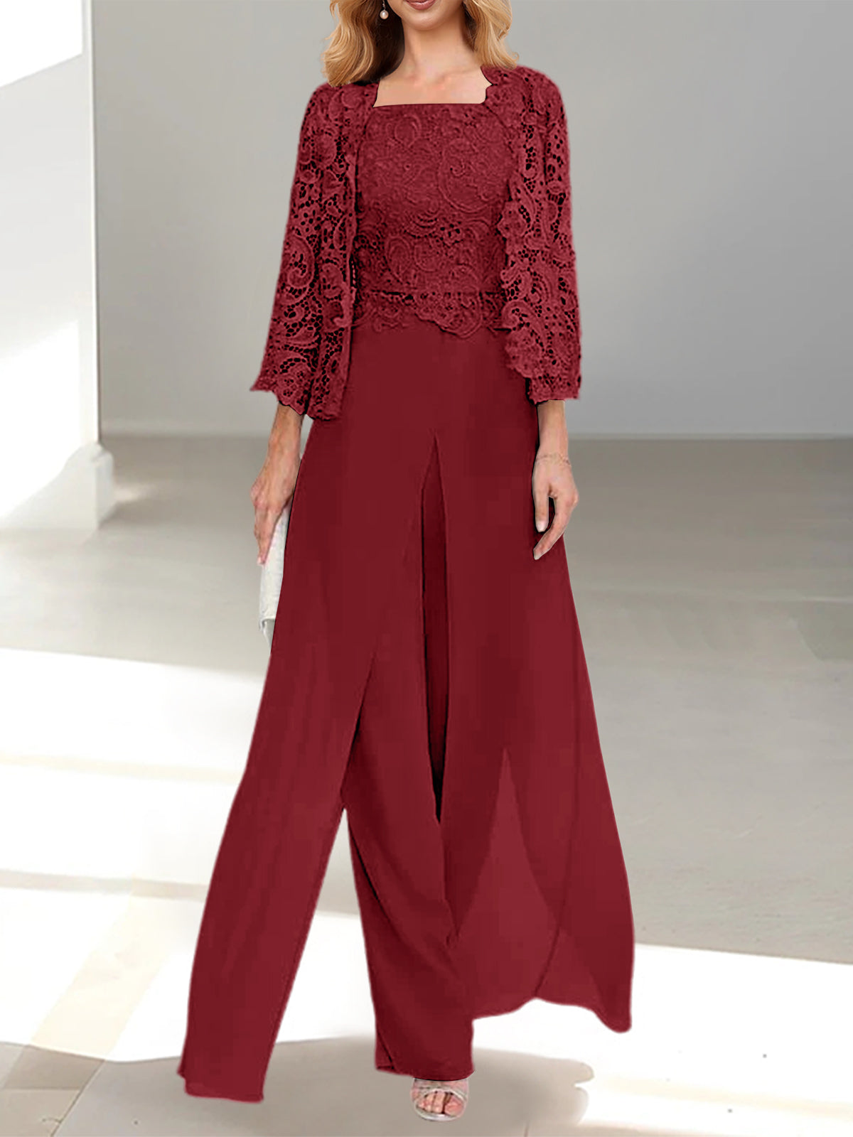 Aurette - Chiffon Hosen-Ensemble