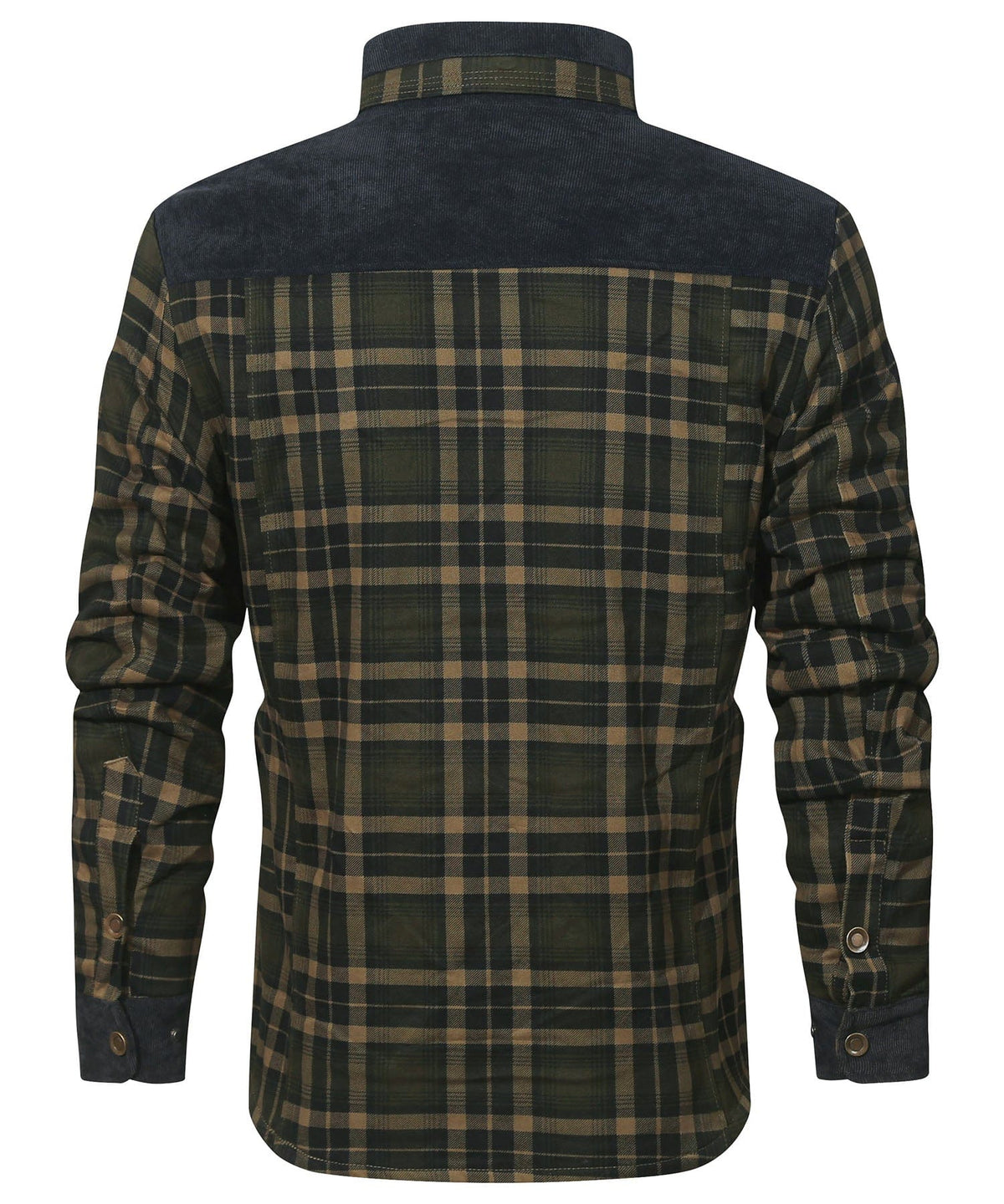 Myles - Gefütterte Karo-Flanelljacke