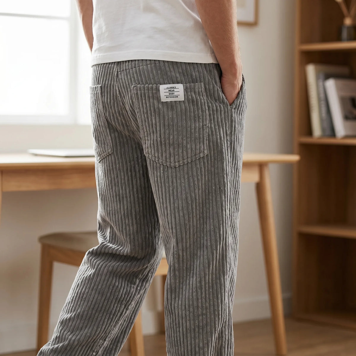 Viggo - Cordhose mit Elastikbund