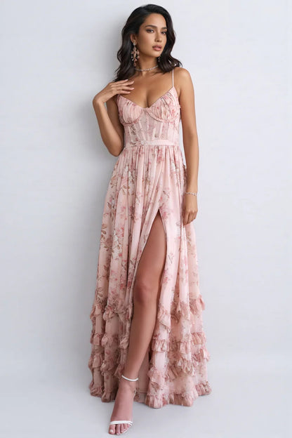 Isabelle - A-Linien-Kleid mit Schlitz