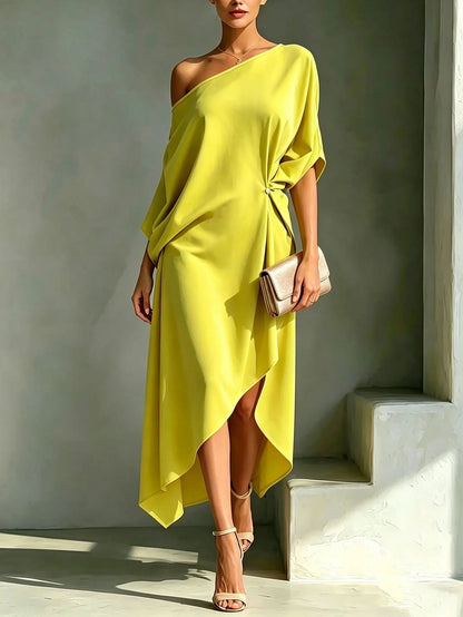 Camila - Asymmetrisches Abendkleid