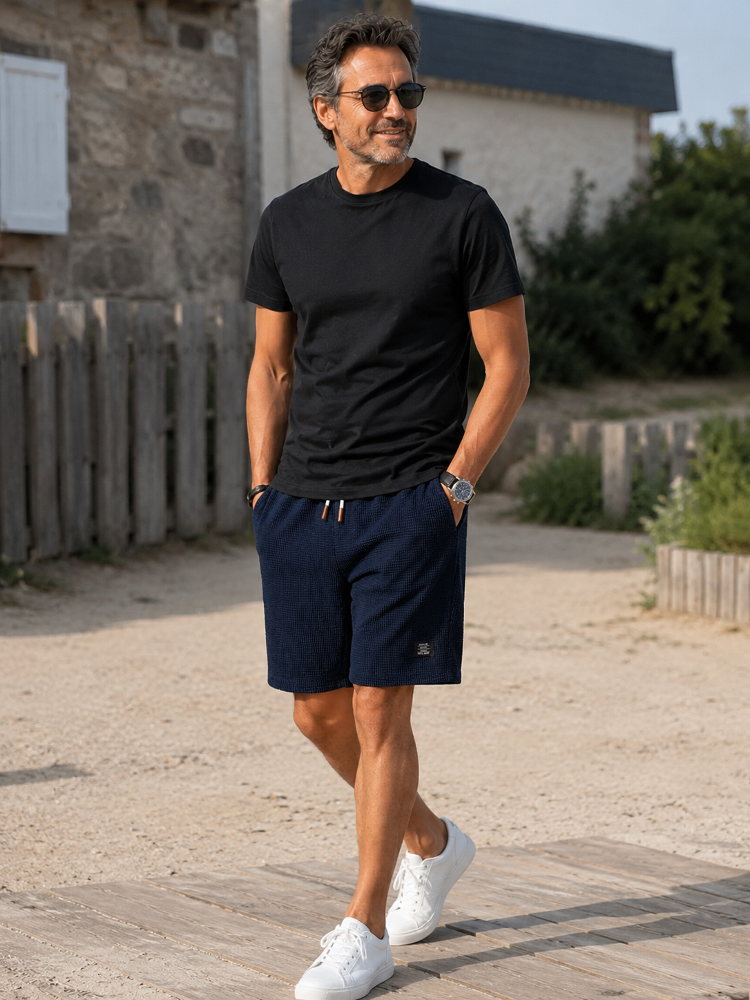 Nathan - Elastische Sommer-Shorts