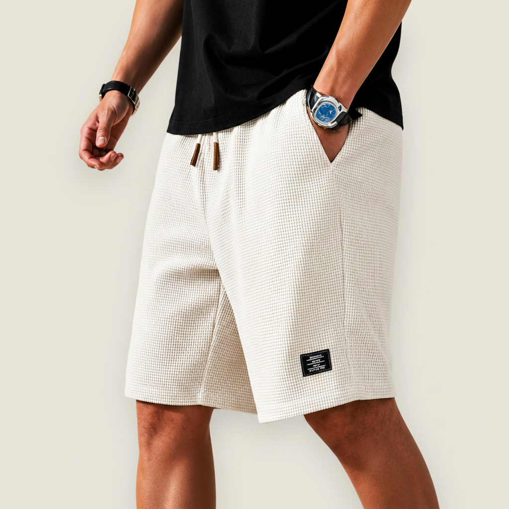 Jerrold - Leichte Shorts mit Kordelzug