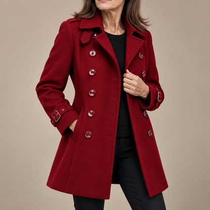Danielle - Doppelreihiger Longline-Trenchcoat
