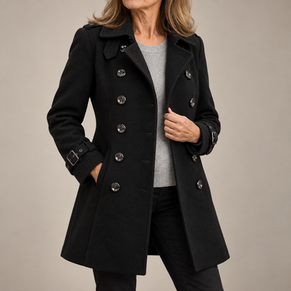 Danielle - Doppelreihiger Longline-Trenchcoat