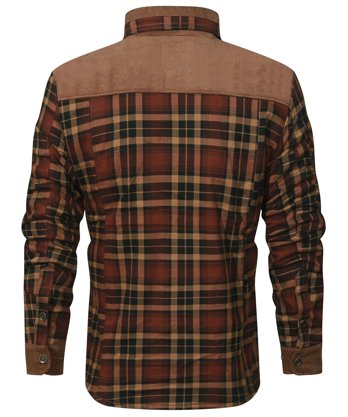 Myles - Gefütterte Karo-Flanelljacke