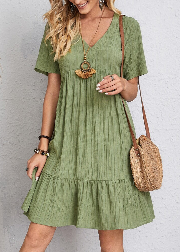 Deidre - Fließendes Kleid mit Lagen