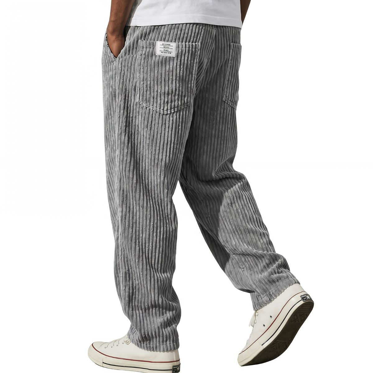Edward - Weit geschnittene Cordhose
