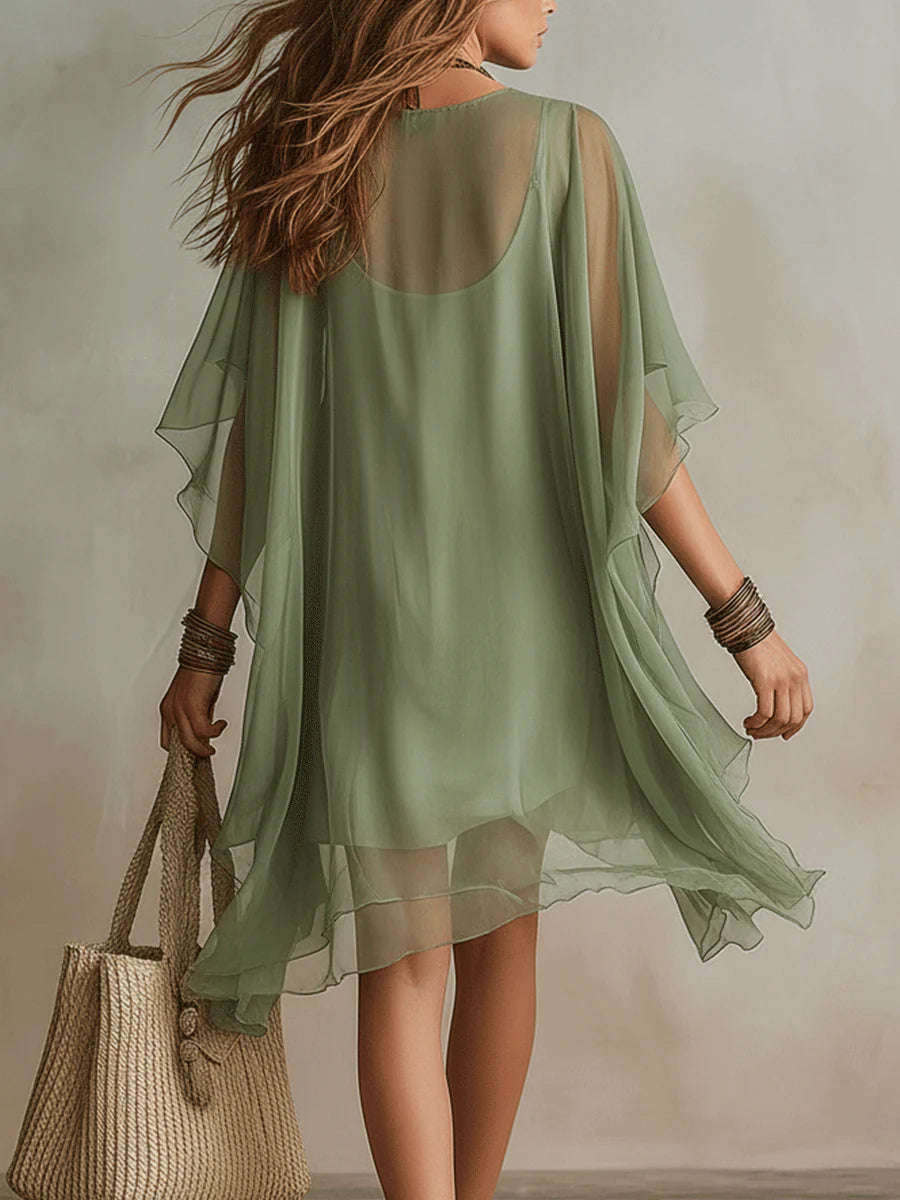 Eloria - Mehrlagiges Minikleid