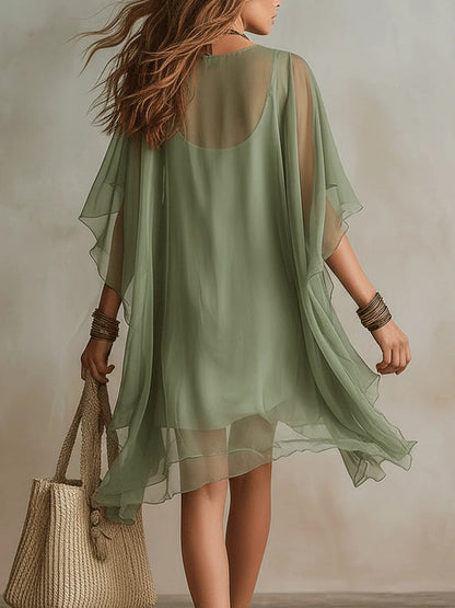 Eloria - Mehrlagiges Minikleid