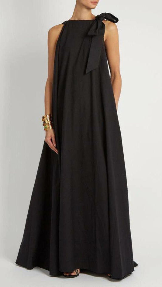 Fiorena - Maxikleid mit Schulter-Schleife