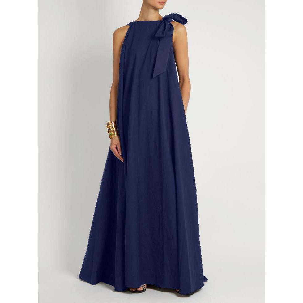 Fiorena - Maxikleid mit Schulter-Schleife