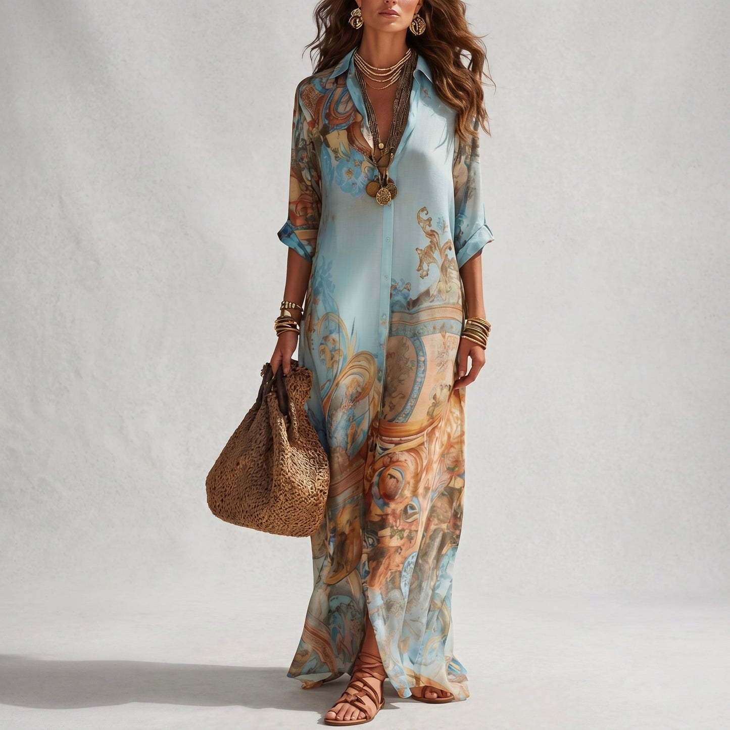 Louisa - Luftiges Sommer-Maxikleid