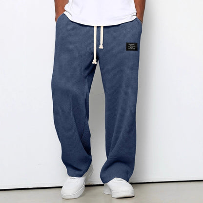 Arvon - Weitbeinige Hose mit verstellbarem Bund